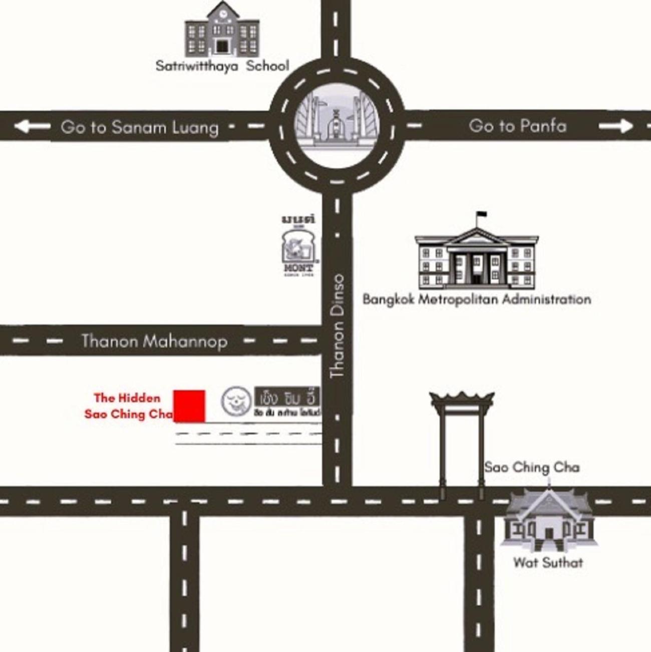 Go Inn Sao Chingcha - โกอินน์ เสาชิงช้า Μπανγκόκ Εξωτερικό φωτογραφία